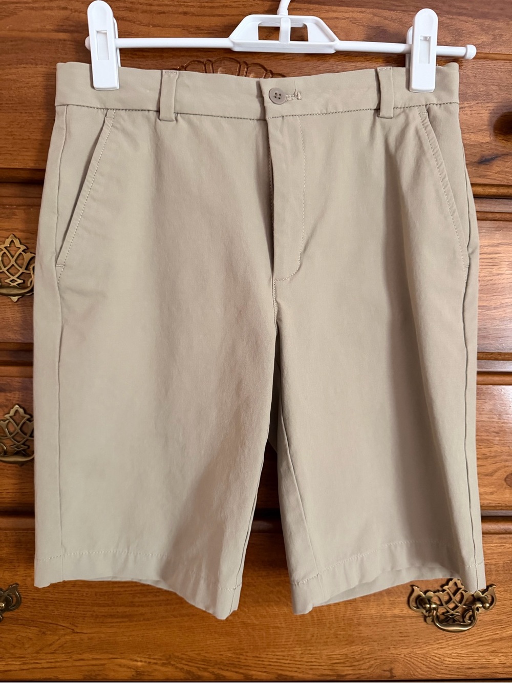 Teen boy’s  Khaki Chino Shorts  Vineyard Vines- Classic Casual